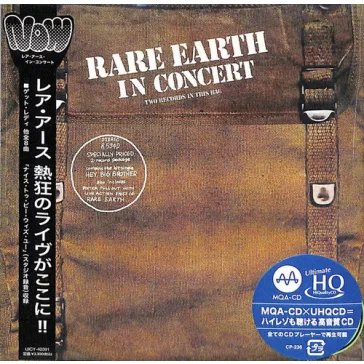 RARE EARTH: In Concert (CD, japán)