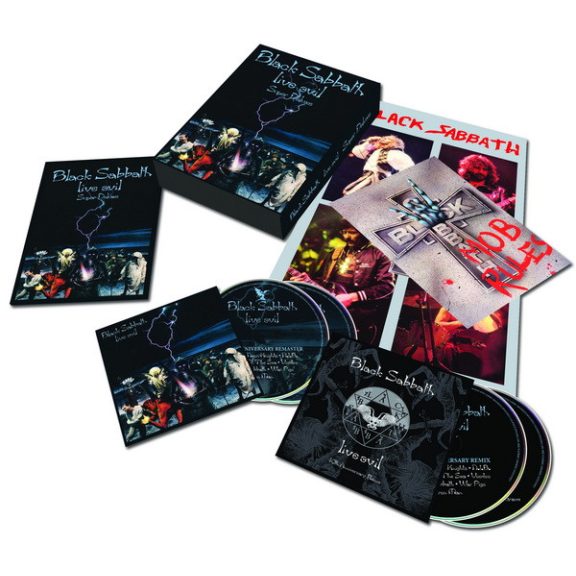 BLACK SABBATH: Live Evil (4CD, Deluxe Edition) BLACK SABBATH: Live Evil (4CD, Deluxe Edition)