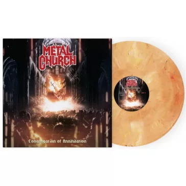   METAL CHURCH: Congregation Of Annihilation (LP, orange marbled)