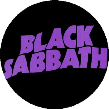 BLACK SABBATH: Master Logo (nagy jelvény, 3,7 cm) 