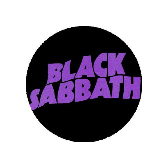 BLACK SABBATH: Master Logo (nagy jelvény, 3,7 cm) BLACK SABBATH: Master Logo (nagy jelvény, 3,7 cm)