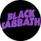 BLACK SABBATH: Master Logo (nagy jelvény, 3,7 cm) 
