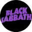 BLACK SABBATH: Master Logo (nagy jelvény, 3,7 cm) 