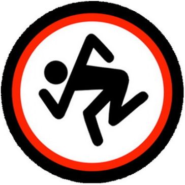 D.R.I.: Logo (nagy jelvény, 3,7 cm) 
