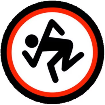 D.R.I.: Logo (nagy jelvény, 3,7 cm) 