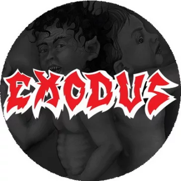 EXODUS: Logo (nagy jelvény, 3,7 cm) 
