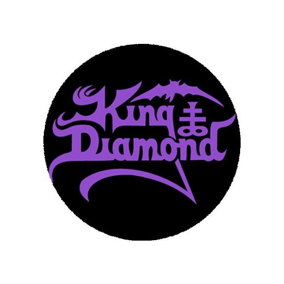 KING DIAMOND: Logo (nagy jelvény, 3,7 cm) KING DIAMOND: Logo (nagy jelvény, 3,7 cm)