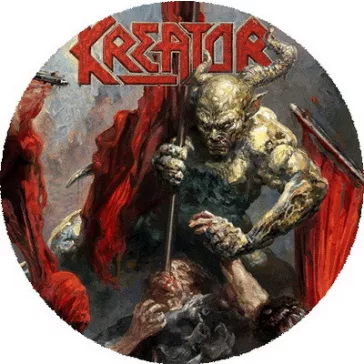 KREATOR: Hate Über Alles (nagy jelvény, 3,7 cm) 