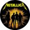 METALLICA: 72 Strobes Band (nagy jelvény, 3,7 cm) 