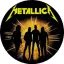 METALLICA: 72 Strobes Band (nagy jelvény, 3,7 cm) 