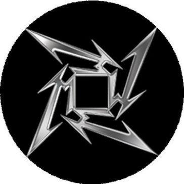 METALLICA: Ninja Logo (nagy jelvény, 3,7 cm) 