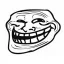TROLLFACE (nagy jelvény, 3,7 cm) 
