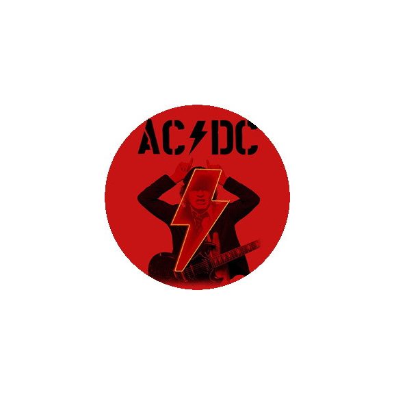 AC/DC: Angus Power Up (jelvény, 2,5 cm) AC/DC: Angus Power Up (jelvény, 2,5 cm)