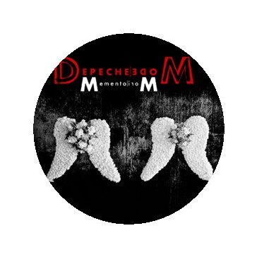 DEPECHE MODE: Memento Mori (jelvény, 2,5 cm) 
