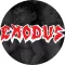 EXODUS: Logo (jelvény, 2,5 cm) 