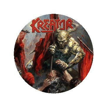 KREATOR: Hate Über Alles (jelvény, 2,5 cm) 