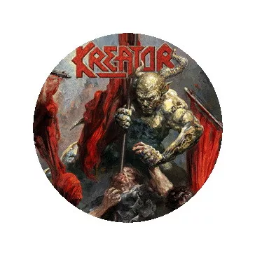 KREATOR: Hate Über Alles (jelvény, 2,5 cm) 