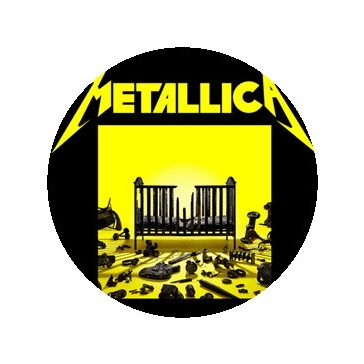 METALLICA: 72 Seasons Cover (jelvény, 2,5 cm) 