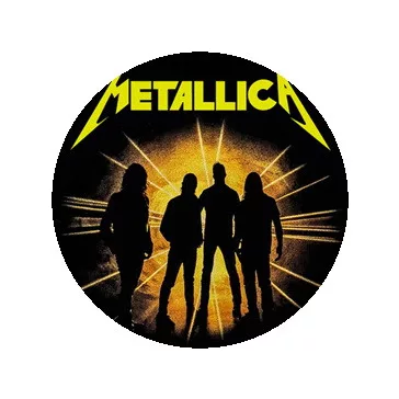 METALLICA: 72 Strobes Band (jelvény, 2,5 cm) 