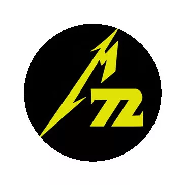 METALLICA: M72 (jelvény, 2,5 cm) 