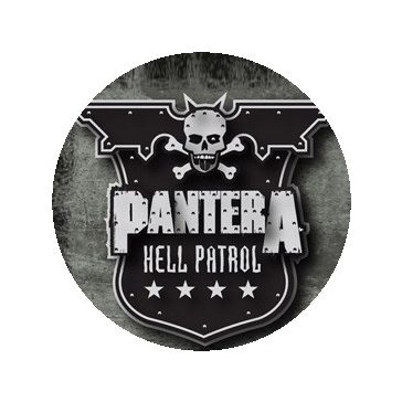 PANTERA: Hell Patrol (jelvény, 2,5 cm) 