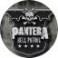 PANTERA: Hell Patrol (jelvény, 2,5 cm) 