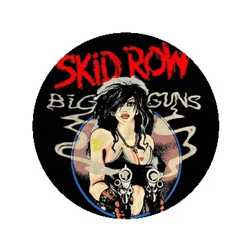 SKID ROW: Big Guns (jelvény, 2,5 cm) 