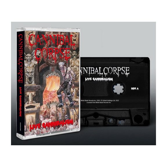 CANNIBAL CORPSE: Live Cannibalism (MC, műsoros kazetta) CANNIBAL CORPSE: Live Cannibalism (MC, műsoros kazetta)