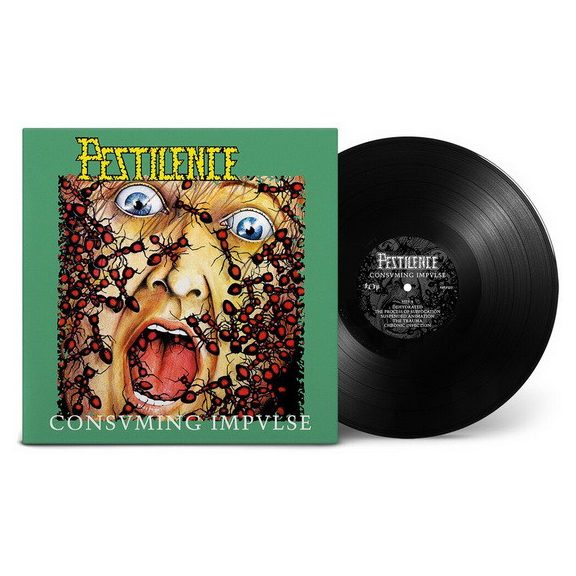 PESTILENCE: Consuming Impulse (LP, 2023 reissue) PESTILENCE: Consuming Impulse (LP, 2023 reissue)
