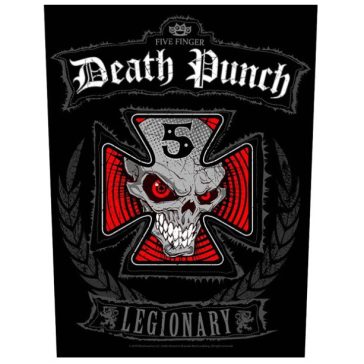  FIVE FINGER DEATH PUNCH: Legionary (hátfelvarró / backpatch) 