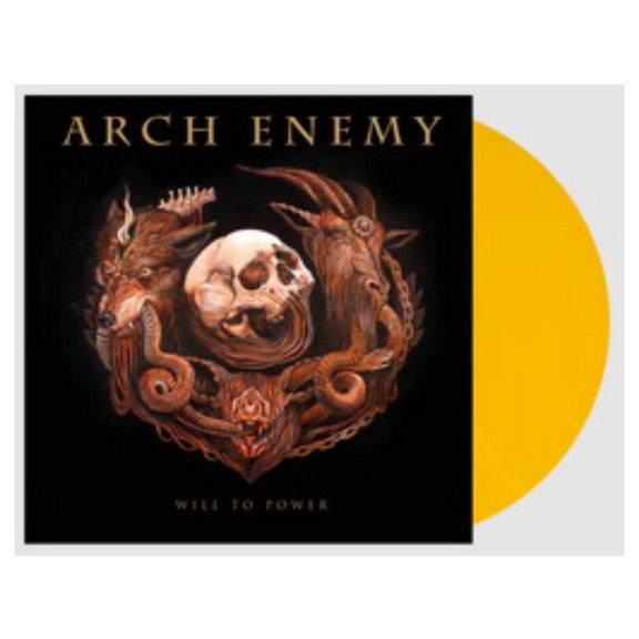 ARCH ENEMY: Will To Power (LP, yellow, 2023 reissue) ARCH ENEMY: Will To Power (LP, yellow, 2023 reissue)
