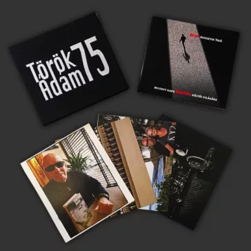 TÖRÖK ÁDÁM: 75 - Lemezleltár (CD+könyv+képeslapok)