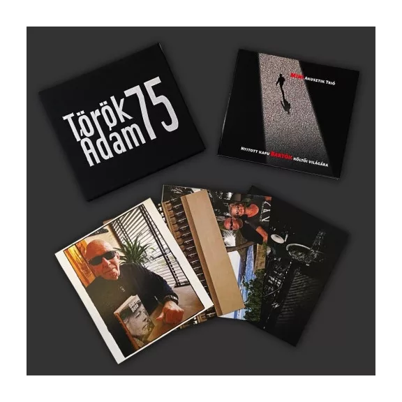 TÖRÖK ÁDÁM: 75 - Lemezleltár (CD+könyv+képeslapok)
