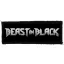 BEAST IN BLACK: Logo (12,5 cm x 4 cm) (felvarró) 