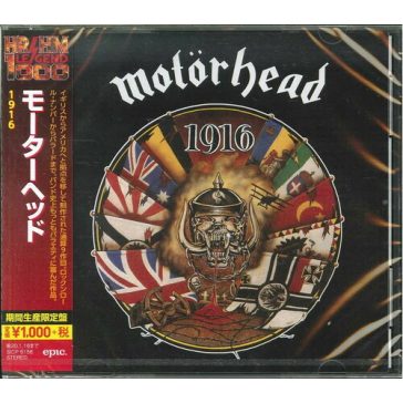 MOTORHEAD: 1916 (CD, japán)