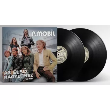 P. MOBIL: Az első nagylemez (2LP, 2023-as újrakiadás)