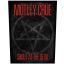 MÖTLEY CRÜE: Shout At The Devil Pentagram (hátfelvarró / backpatch)