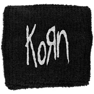 Korn - Logo (frottír csuklószorító) 