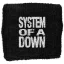 System Of A Down - Logo (frottír csuklószorító) 