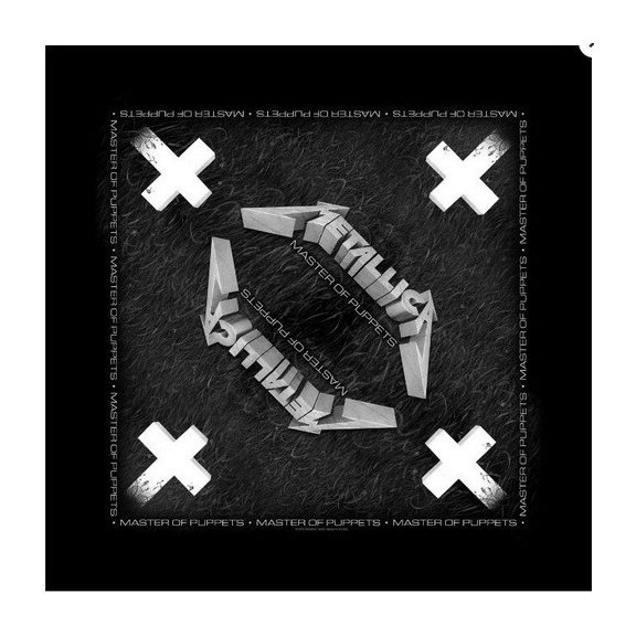 METALLICA: Master Of Puppets (fejkendő, 55 x 55 cm) METALLICA: Master Of Puppets (fejkendő, 55 x 55 cm)