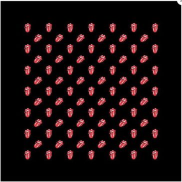 ROLLING STONES: Tongues (fejkendő, 55 x 55 cm) 