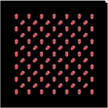 ROLLING STONES: Tongues (fejkendő, 55 x 55 cm) 