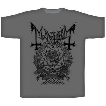 MAYHEM: Barbed Wire (grey) (póló)
