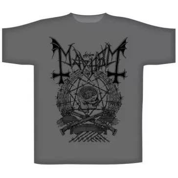 MAYHEM: Barbed Wire (grey) (póló)