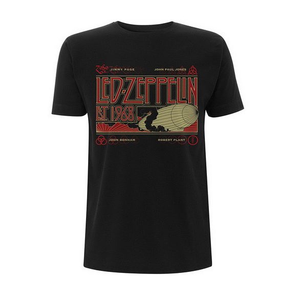 LED ZEPPELIN: Zeppelin & Smoke (póló) LED ZEPPELIN: Zeppelin & Smoke (póló)