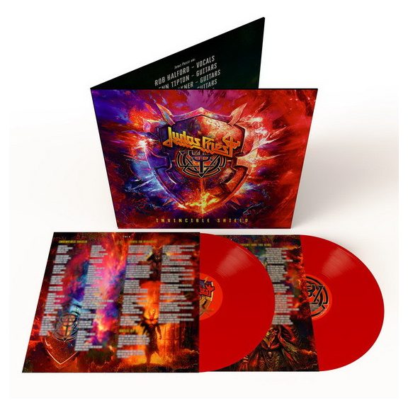 JUDAS PRIEST: Invincible Shield (2LP, red, ltd.) JUDAS PRIEST: Invincible Shield (2LP, red, ltd.)