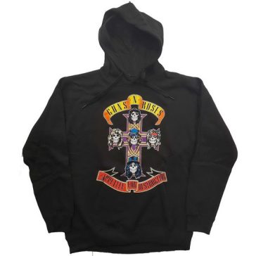   GUNS N' ROSES: Appetite For Destruction (kapucnis pulóver, bebújós) 