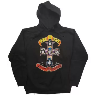   GUNS N' ROSES: Appetite For Destruction (kapucnis pulóver, bebújós) 