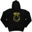 NIRVANA: Smiley (kapucnis pulóver, bebújós) 