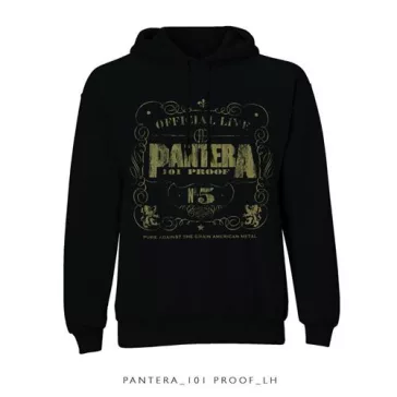 PANTERA: 101 Proof (kapucnis pulóver, bebújós) 